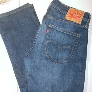 Levi Strauss 514 Straight Leg Jeans Size W34 L32